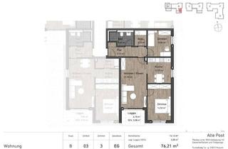 Wohnung kaufen in 25813 Husum, Willkommen im Wohnquartier "Alte Post" - Neubau von 107 Wohneinheiten