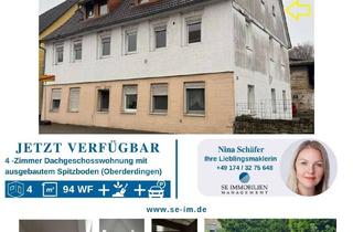 Wohnung kaufen in 75038 Oberderdingen, Großzügiges Wohnen unterm Fachwerk - Charmante 4 Zimmer-Wohnung in Oberderdingen!