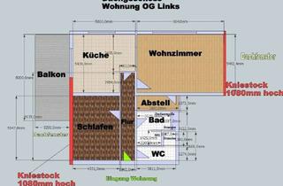 Wohnung mieten in Ostring 41a, 63533 Mainhausen, Ansprechende 2,5-Zimmer-Dachgeschosswohnung mit Balkon in Mainhausen