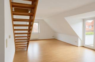 Wohnung mieten in Haupstraße 13, 27777 Ganderkesee, Geräumige 3,5-Raum-Maisonette-Wohnung mit Balkon in Ganderkesee