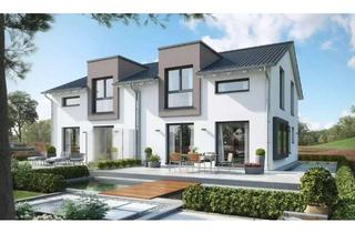 Haus kaufen in 97483 Eltmann, KOMPAKTES DOPPELHAUS MIT ZWERCHGIBEL FREI PLANBAR