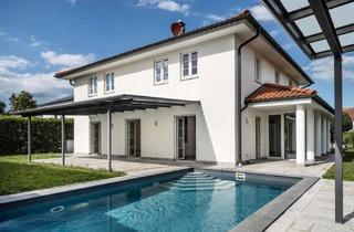 Villa kaufen in 94060 Pocking, Mediterrane Villa mit Außen-Pool, Fitness-Pavillon und Doppelgarage