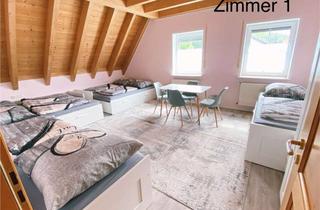 Immobilie mieten in 86450 Altenmünster, Ferienwohnung Ferienhaus bis 12 Pers. nahe A8 und Legoland - Monteurszimmer