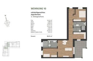 Wohnung mieten in 26340 Zetel, Moderne Mietwohnung in Neuenburg - Wohnung 10