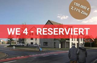 Wohnung kaufen in 49757 Werlte, Moderne Neubauwohnung in Werlte – 2-Zimmer-Wohntraum mit Balkon und Aufzug!