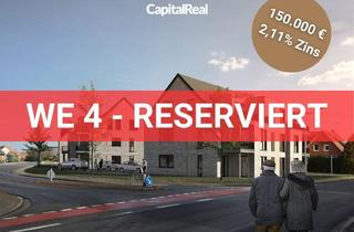 Wohnung kaufen in 49757 Werlte, Moderne Neubauwohnung in Werlte – 2-Zimmer-Wohntraum mit Balkon und Aufzug!