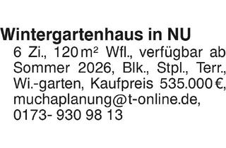 Haus kaufen in 89233 Neu-Ulm, Wintergartenhaus in NU