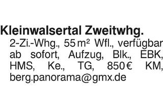 Wohnung mieten in 87561 Oberstdorf, Kleinwalsertal Zweitwhg.