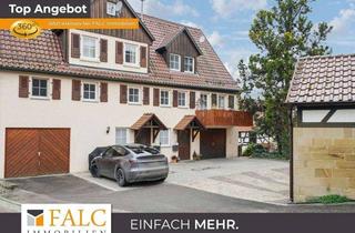Doppelhaushälfte kaufen in 74626 Bretzfeld, Doppeltes Lottchen mit XXL-Scheune - FALC Immobilien Heilbronn