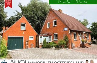 Haus kaufen in 26736 Krummhörn, Zentral und doch ruhig und idyllisch! EFH mit Garage und sichtgeschütztem Garten in zweiter Reihe