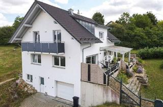 Haus kaufen in 72818 Trochtelfingen, Trochtelfingen - Familien-Domizil im Neubau-Format, energieeffizient . modern . riesiges Platzangebot