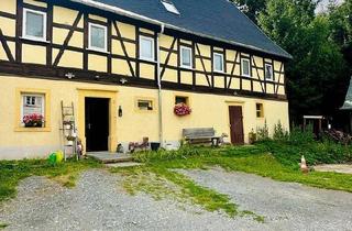 Bauernhaus kaufen in 09390 Gornsdorf, Gornsdorf - Idyllischer 3-Seiten-Fachwerkhof, Landwirtschaft, Bauernhof