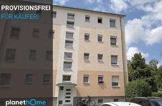 Wohnung kaufen in 04539 Groitzsch, Bezugsfreie 3-Zimmer-Wohnung mit Balkon in gepflegtem Mehrfamilienhaus südlich der Leipziger Seen