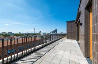 Penthouse kaufen in Pufendorfstraße, 10249 Friedrichshain, Einzigartiges 4-Zimmer-Penthouse am Volkspark mit 20m² Dachterrasse und Weitblick über Berlin