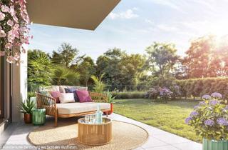 Wohnung kaufen in Furtweg, 85716 Unterschleißheim, 3-Zimmer-Erdgeschosswohnung mit schöner Terrasse