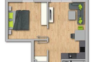 Wohnung mieten in 47495 Rheinberg, Erstbezug: 2-Zi.-Gartenwohnung im KfW 40 Neubau Rheinberg-Budberg mit gehobener Innenausstattung