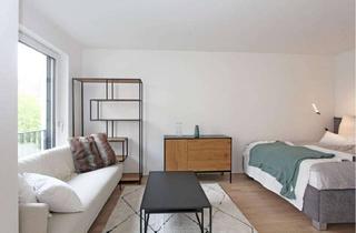 Wohnung mieten in Donnersbergerbrücke, 80634 Neuhausen-Nymphenburg, Top-1-Zi-Business Neubauwohnung mit Balkon an der Donnersbergerbrücke