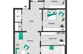 Wohnung mieten in 54611 Hallschlag, **Moderne, geräumige Wohnung mit Balkon in Hallschlag zu mieten**