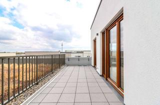 Penthouse mieten in Rödelheimer Landstraße 9a, 60487 Bockenheim, Refugium mit Weitblick: stilvolles 4-Zi.-Penthouse mit Dachterrasse im urbanen Zentrum