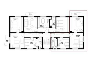 Wohnung mieten in 36391 Sinntal, Wunderschön geschnittene Wohnung 2-ZKB + Balkon in Sinntal-Sterbfritz