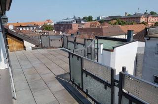 Penthouse mieten in 76437 Rastatt, Penthouse-Wohnung mit Terrasse und Schlossblick