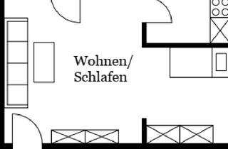Sozialwohnungen mieten in Egge 64, 58453 Witten, 1,5-Zimmer-Wohnung im EG – Egge 64, Witten | WBS erforderlich