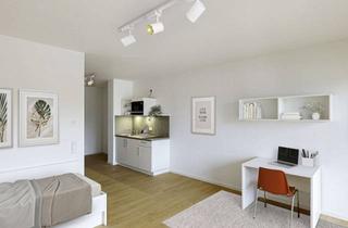 Wohnung mieten in Feldstraße 114, 63071 Offenbach, Möbliertes 1-Zimmer-Apartment mit Einbauküche und Balkon zu vermieten