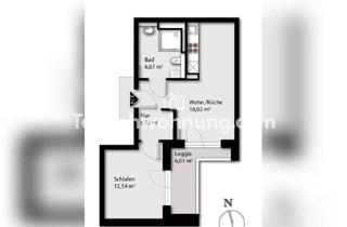 Wohnung mieten in Versmannstraße, 20457 HafenCity, Tauschwohnung: Moderne 2-Zimmer-Wohnung mit Balkon in der Hafencity
