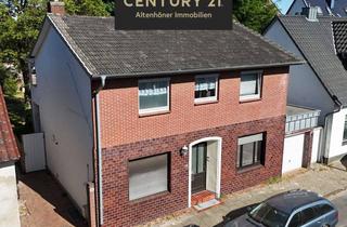 Haus kaufen in 48529 Nordhorn, Vermietetes Zweifamilienhaus mit Garten und Garage! Zentrumsnah