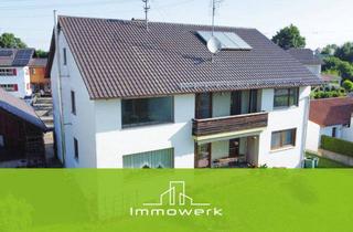 Wohnung kaufen in 87784 Westerheim, Attraktiv für Eigennutzer und Anleger: großzügige OG-Wohnung mit Garten und zwei Garagen