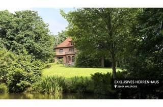Haus kaufen in 29664 Walsrode, Repräsentatives Herrenhaus auf weitläufigem Grundstück in Walsrode – im Heidekreis, Niedersachsen
