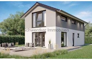 Einfamilienhaus kaufen in 32479 Hille, Einfamilienhaus mit Grundstt. in Hille Ort / Einbauküche PV- Anlage / FB / WP Schlüsselfertig