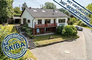 Einfamilienhaus kaufen in 53534 Barweiler, Aussicht in erhöhter Lage: Einfamilienhaus mit Einliegerwohnung Nähe Nürburgring