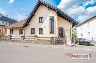 Einfamilienhaus kaufen in 66539 Neunkirchen, JUWEL - saniertes Einfamilienhaus mit Garagen und hochwertiger Außenanlage in Furpach!