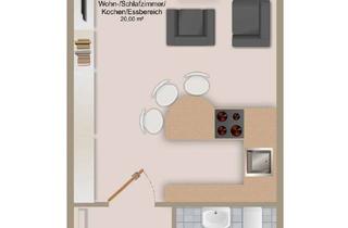 Anlageobjekt in 72660 Beuren, Kapitalanleger aufgepasst: Rendite ca. 5,2 % Klein aber fein! 1,5 - Zi. Appartement inkl. TG
