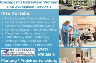 Grundstück zu kaufen in 72406 Bisingen, Investieren Sie in die Zukunft: Bauherrengemeinschaft für betreutes Wohnen in Bisingen gesucht!