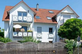 Wohnung kaufen in 86343 Königsbrunn, Bezugsfreie, moderne 3,5-Zimmer-Dachgeschosswohnung im Zentrum von Königsbrunn