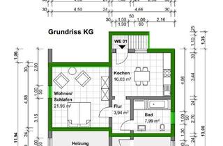 Wohnung mieten in Malscher Str. 12, 76461 Muggensturm, 50qm 1-Zi-Wohnung mit Wohnküche und eigenem Eingang