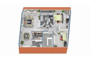 Wohnung mieten in Mundenheimerstr. 16, 67061 Süd, Erstbezug nach Renovierung_geschmackvolle 3-Zimmer-Dachgeschosswohnung mit EBK in Ludwigshafen