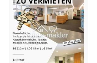 Büro zu mieten in Segringerstrasse 11, 91550 Dinkelsbühl, Gewerberäume in 1a Lage