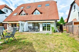 Doppelhaushälfte kaufen in 16348 Wandlitz, Mit Vollkeller, Sauna, zwei Bädern: Doppelhaushälfte mit Weitblick ins Grüne