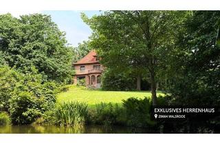 Haus kaufen in 29664 Walsrode, Walsrode - Repräsentatives Herrenhaus auf weitläufigem Grundstück in Walsrode - im Heidekreis, Niedersachsen