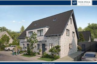 Doppelhaushälfte kaufen in 48485 Neuenkirchen, Neuenkirchen - Green Living: Doppelhaushälfte im Neubaupark als KfW-40+ mit Nachhaltigkeitssiegel (QNG)