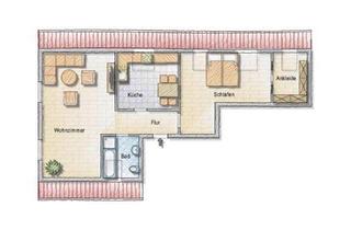 Wohnung kaufen in 74219 Möckmühl, Möckmühl - 3 Zimmer Eigentumswohnung Dachgeschoss