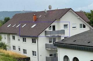 Wohnung kaufen in 74862 Binau, Wir bieten an: Freie Dachgeschosswohnung mit Balkon und Stellplatz