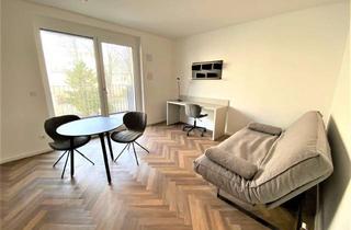 Wohnung mieten in Schnellerstraße 103, 12489 Niederschöneweide (Treptow), Dein Rückzugsort am Wasser – 1-Zimmer-Apartment mit Blick ins Grüne
