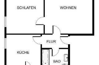 Wohnung mieten in Hegelstraße, 59192 Bergkamen, Ab sofort zu besichtigen!! 2-Zimmer-Wohnung in Bergkamen Nordberg im Angebot