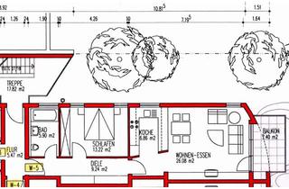 Wohnung mieten in 71144 Steinenbronn, 2-Zimmer-Wohnung mit Balkon und Einbauküche in Steinenbronn
