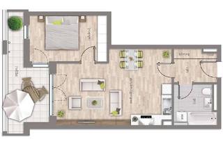 Wohnung mieten in Gerberau 11, 80997 Allach-Untermenzing, Exklusive, neuwertige 2-Zimmer-Wohnung mit Balkon und EBK in Allach, München