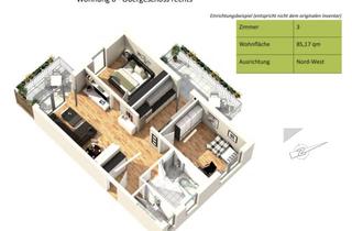 Wohnung mieten in Am Schlossfeld 26, 87600 Kemnat, Exklusive, neuwertige 3-Raum-Wohnung mit EBK in Kaufbeuren